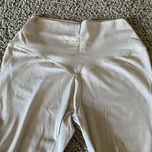 Alphalete alphalux wonder leggings in linen
